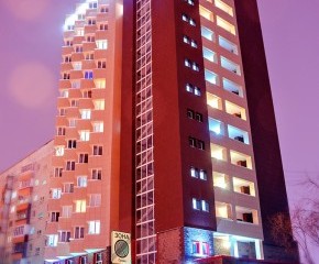 14-floor block of flats